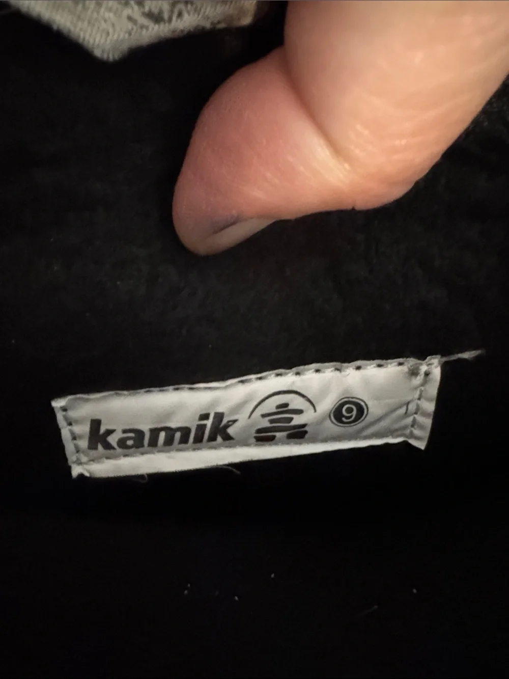 Kamik Black Waterproof Insulated Snow Boots for Men Sz 9M